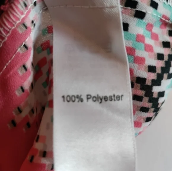 Maurices western boho style blouse zig zag print size 2X (2) - Picture 6 of 7